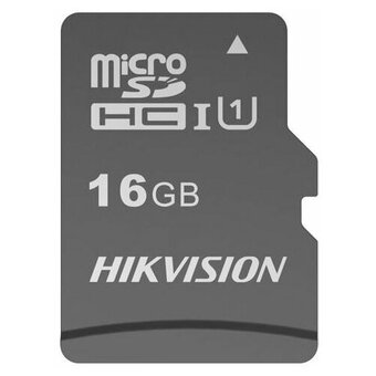  Карта памяти Hikvision (HS-TF-C1(STD)/16G/ZAZ01X00/OD) microSDHC 16GB (без SD адаптера) R/W Speed 90/12MB/s 