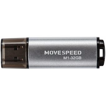  USB-флешка Move Speed M1 (M1-32G) USB2.0 32GB серебро 