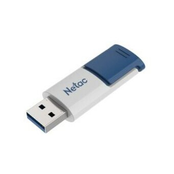  USB-флешка Netac U182 (NT03U182N-128G-30BL) 128GB Blue USB3.0, retractable 