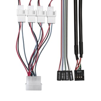  Корпус Exegate Pro 1U550-04 EX265496RUS RM 19", высота 1U, глубина 550, БП 300ADS, USB 