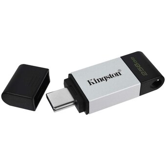  USB-флешка Kingston DataTraveler 80 M (DT80M/256GB) 256Gb Type-C USB3.2 черный 