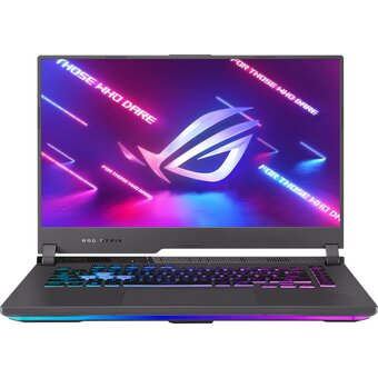  Ноутбук ASUS Rog Strix G15 G513RM-LN390 (90NR0845-M00NU0) R7-6800H/16Gb/1TB SSD/15.6" WQHD 2560X1440/GeF RTX 3060 6Gb/DOS/2.3Kg/Eclipse Gray 