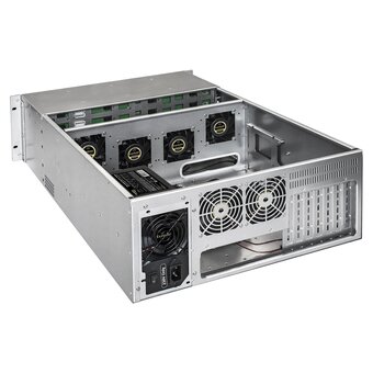  Корпус ExeGate Pro 4U660-HS24 EX293269RUS RM 19", высота 4U, глубина 660, БП 1000RADS, 24xHotSwap, USB 