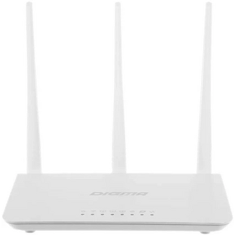  Роутер Digma (DWR-N302) N300 10/100BASE-TX белый 