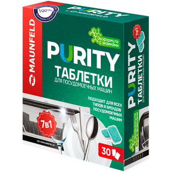  Таблетки для ПММ MAUNFELD Purity Eco MDT30EC (уп 30шт) 