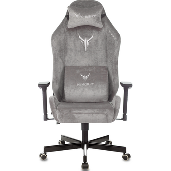  Кресло Knight N1 Fabric Light-19 (Knight N1 Grey) серый 
