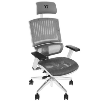  Кресло Thermaltake Cyberchair E500 (GGC-EG5-BWLFDM-01) White 