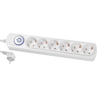  Сетевой фильтр Ippon BK-6-EU-5-10-W (5м 6 розеток белый) 