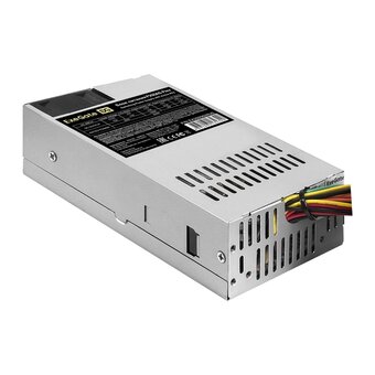  Блок питания ExeGate F250AS EX292562RUS 250W (Flex ATX, for ITX case, APFC, КПД 80проц. (80 Plus), 4cm fan, 24pin, (4+4)pin, PCI-E, 3xSATA, 2xIDE) 
