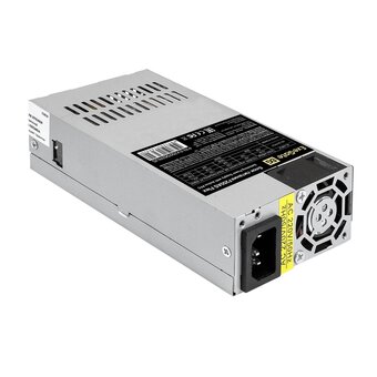  Блок питания ExeGate F250AS EX292562RUS 250W (Flex ATX, for ITX case, APFC, КПД 80проц. (80 Plus), 4cm fan, 24pin, (4+4)pin, PCI-E, 3xSATA, 2xIDE) 