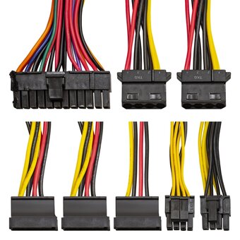  Блок питания ExeGate F250AS EX292562RUS 250W (Flex ATX, for ITX case, APFC, КПД 80проц. (80 Plus), 4cm fan, 24pin, (4+4)pin, PCI-E, 3xSATA, 2xIDE) 