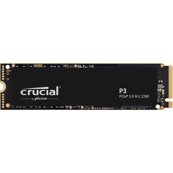  SSD Crucial P3 CT500P3SSD8, 500GB, M.2(22x80mm), NVMe, PCIe 3.0 x4, QLC 