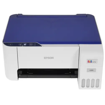  МФУ Epson L3215 (C11CJ68509) A4 белый/синий 