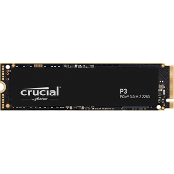  SSD Crucial P3 CT4000P3SSD8, 4000GB, M.2(22x80mm), NVMe, PCIe 3.0 x4, QLC 