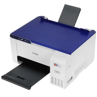  МФУ Epson L3215 (C11CJ68509) A4 белый/синий 