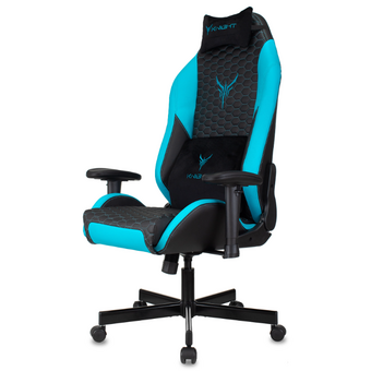  Кресло Knight Neon LBlue черный/голубой 