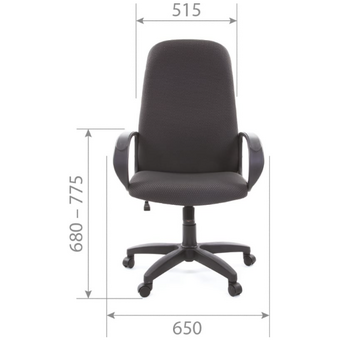  Кресло Chairman 279 JP15-1 (1138104) черно-серый 
