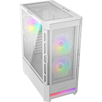  Корпус Cougar Airface RGB White, 2х140мм + 1x120mm ARGB Fan, ARGB Fan Hub, без БП, белый, ATX 