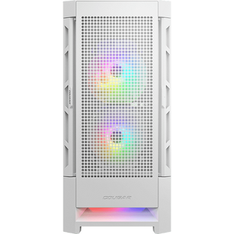  Корпус Cougar Airface RGB White, 2х140мм + 1x120mm ARGB Fan, ARGB Fan Hub, без БП, белый, ATX 