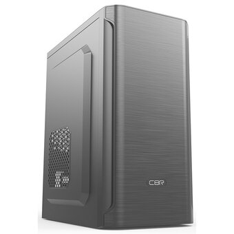  Корпус CBR PCC-MATX-MX10-400W2 mATX Minitower MX10, c БП PSU-ATX400-08EC (400W/80mm), 2*USB 2.0, HD Audio+Mic, Black 