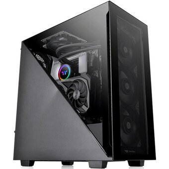  Корпус Thermaltake Divider 300 TG (CA-1S2-00M1WN-00) черный без БП ATX 6x120mm 3x140mm 2xUSB3.0 