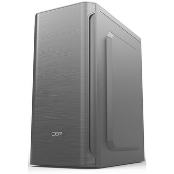  Корпус CBR PCC-MATX-MX10-450W2 mATX Minitower MX10, c БП PSU-ATX450-08EC (450W/80mm), 2*USB 2.0, HD Audio+Mic, Black 