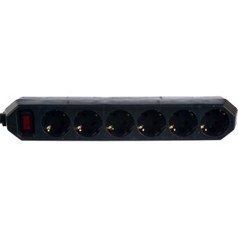  Сетевой фильтр ЭРА USF-6es-1,5m-B-BOX (Б0037261) 6 розеток 1,5 м черны 