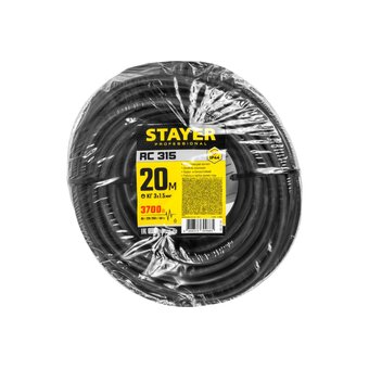  Удлинитель STAYER RC 315 (55026-20) 20 м, 3700 Вт, 1 гнездо, IP44, КГ 3х1,5 мм2, 