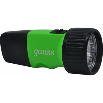  Фонарь ручной Gauss GFL103 черный 1Вт лам. светодиод. 