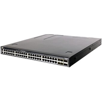  Коммутатор Edge-corE AS4630-54PE (4630-54PE-O-AC-F), 48-Port GE RJ45 port PoE++, 4x25G SFP+, 2 port 100G QSFP28 for stacking 