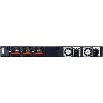  Коммутатор Edge-corE AS4630-54PE (4630-54PE-O-AC-F), 48-Port GE RJ45 port PoE++, 4x25G SFP+, 2 port 100G QSFP28 for stacking 