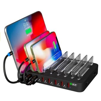  СЗУ Greenconnect GCR-8PAUSB черный 