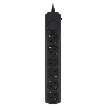  Сетевой фильтр Ippon BK-6-EU-3-10-B (3м 6 розеток черный) 