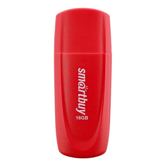  USB-флешка SMARTBUY Scout (SB016GB2SCR) UFD 2.0 016GB Red 