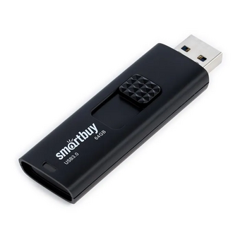  USB-флешка SMARTBUY Fashion (SB064GB3FSK) UFD 3.0/3.1 064GB Black 