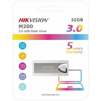  USB-флешка HIKVision M200 U3 (HS-USB-M200 32G U3) 32GB USB 3.0, Алюминий 