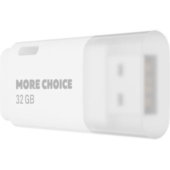  USB-флешка MORE CHOICE MF32 (4610196405143) белый 