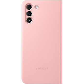  Чехол (флип-кейс) Samsung для Samsung Galaxy S21+ Smart LED View Cover розовый (EF-NG996PPEGRU) 