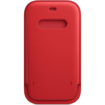  Чехол (футляр) Apple для Apple iPhone 12/12 Pro Leather Sleeve with MagSafe красный (MHYE3ZE/A) 