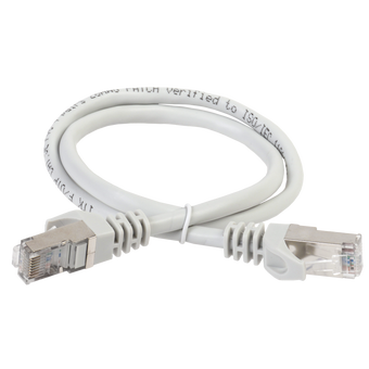  Патч-корд ITK PC01-C5EF-2M кат.5E FTP 2м серый 