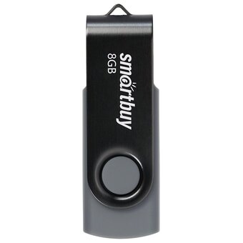  USB-флешка SMARTBUY Twist (SB008GB2TWK) UFD 2.0 008GB Black 