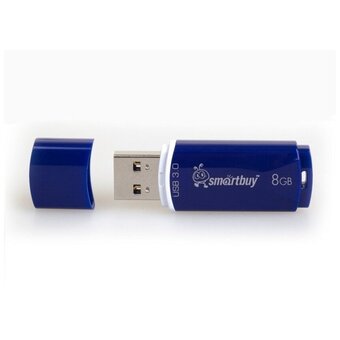  USB-флешка Smartbuy Crown (SB8GBCRW-Bl) 8Gb USB3.0 Blue 