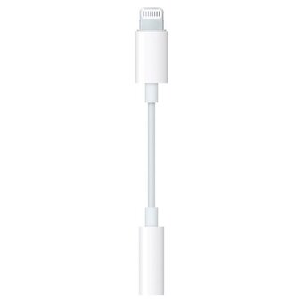  Аудио-кабель Apple A1749 (190198001795) Lightning to 3.5 mm jack (белый) 