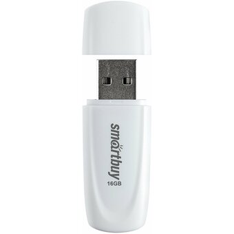  USB-флешка SMARTBUY Scout (SB016GB2SCW) UFD 2.0 016GB White 