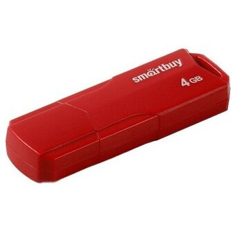  USB-флешка SmartBuy Clue (SB4GBCLU-R) USB 4GB Red 
