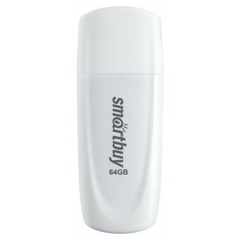  USB-флешка SMARTBUY Scout (SB064GB2SCW) UFD 2.0 064GB White 