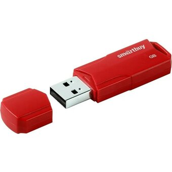  USB-флешка SmartBuy Clue (SB4GBCLU-R) USB 4GB Red 