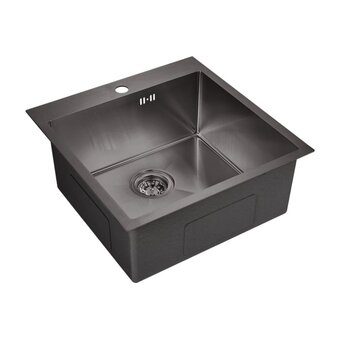  Мойка Emar EMB-116 PVD Nano Dark нерж, вороненая сталь 