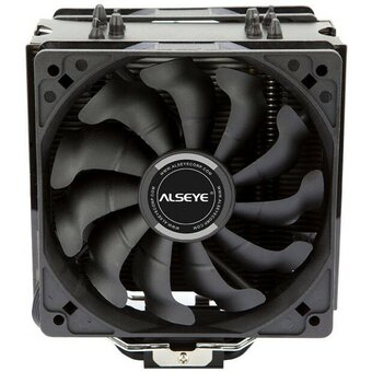  Кулер Alseye S120D-B Universal, TDP 135W, 2x120FAN, 4 heat pipe, PWM, RTL 