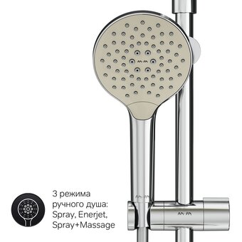  Душевая система AM.PM Like F0780464 хром 